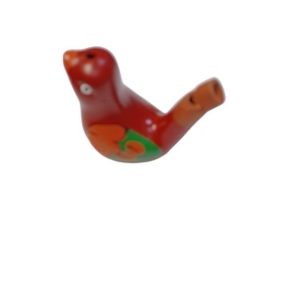 Νεροσφυρίχτρα πήλινη κόκκινο πουλάκι-Λαλίτσα