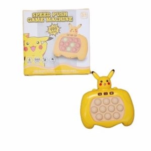 Speed push Pikachu Game Pop It Electronic Anti-stress Toy For Kids