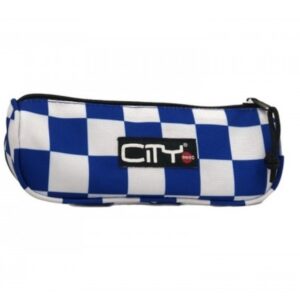 ΚΑΣΕΤΙΝΑ CITY ECLAIR  BLUE CHECKERS 1zip