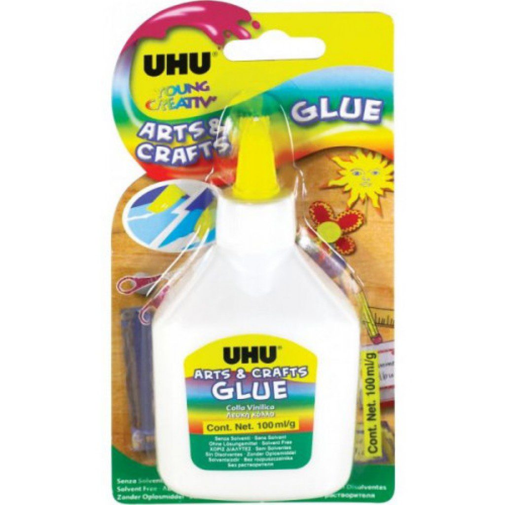 UHU ARTS & CRAFTS GLUE 100ML-G