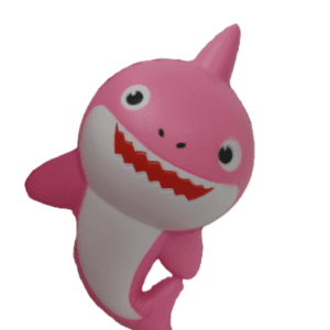 FIDGET SQUISHY SHARK PINK