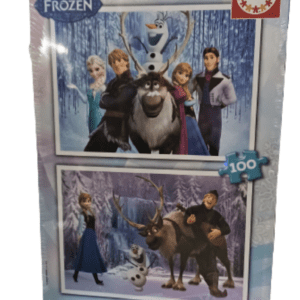 EDUCA PUZZLE FROZEN- 2X100 PCS-15767