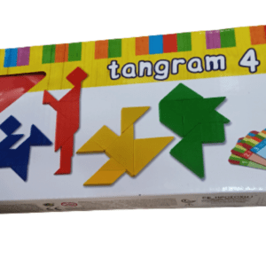 4 ΞΥΛΙΝΑ TANGRAM  ΣΕΤ