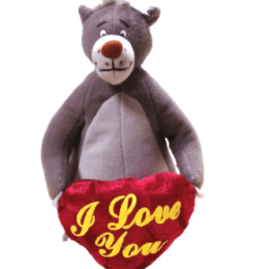 BALOO WITH HEART 17 CM