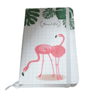 ΜΙΚΡΟ ΣΗΜΕΙΩΜΑΤΑΡΙΟ BEAUTIFUL FLAMINGO 9Χ14 CM ΜΕ ΛΑΣΤΙΧΟ