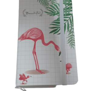 ΜΙΚΡΟ ΣΗΜΕΙΩΜΑΤΑΡΙΟ BEAUTIFUL FLAMINGO 9Χ14 CM ΜΕ ΛΑΣΤΙΧΟ