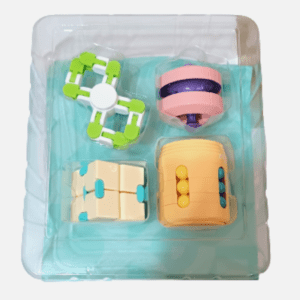 SET 4 PIECES FIDGET PUZZLE TOY SERIES