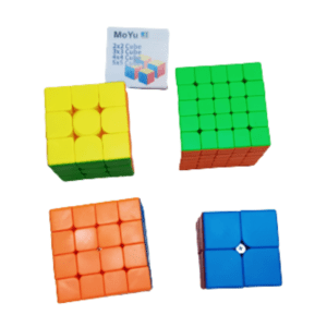 SET MO YU 4 CUBES-CUBE GIFT BOX 2X2,3X3,4X4,5X5