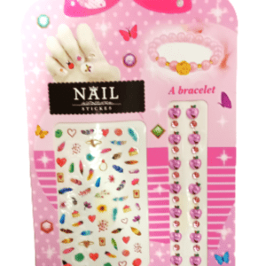 NAIL STICKERS  & A STICKER BRACELET