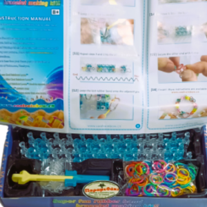 ΣΕΤ ΔΩΡΟΥ ΑΡΓΑΛΕΙΟΣ & ΛΑΣΤΙΧΑΚΙΑ RAINBOW LOOM