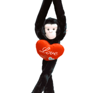 ΛΟΥΤΡΙΝΟ HANGING CHIMPANZEE IN LOVE 51cm