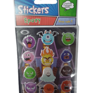 STICKERS MONSTERS EPOXY