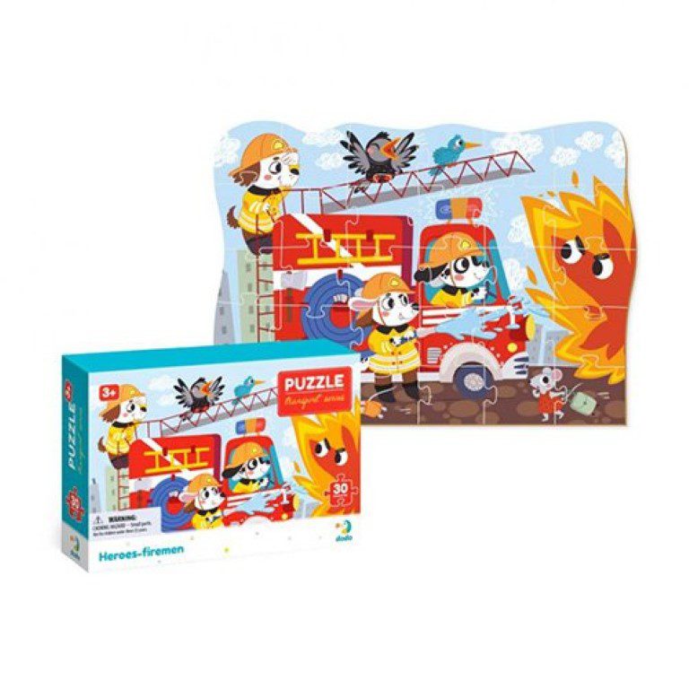 PUZZLE FIREMEN 30 PCS-3+