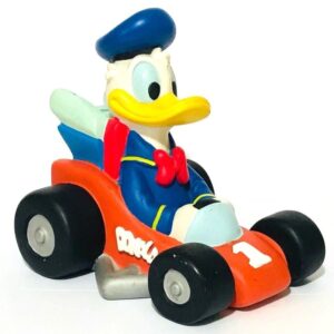 ΠΛΑΣΤΙΚΟΣ ΚΟΥΜΠΑΡΑΣ DISNEY DONALD DUCK WITH RACE CAR17X14,5X17CM