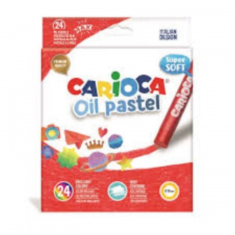 ΠΑΣΤΕΛ CARIOCA OIL PASTEL/24 τεμ. SUPER SOFT