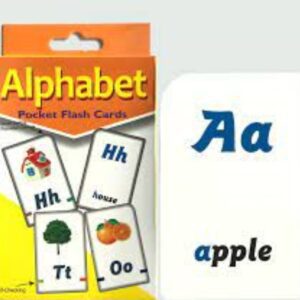 52 ΚΑΡΤΕΣ ΜΕ ΤΗΝ ΑΓΓΛΙΚΗ ΑΛΦΑΒΗΤΟ-ALPHABET POCKET 52 FLASH CARDS