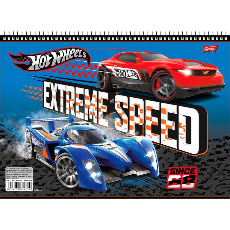 MΠΛΟΚ ΖΩΓΡΑΦΙΚΗΣ HOT WHEELS 40 ΦΥΛΛΑ