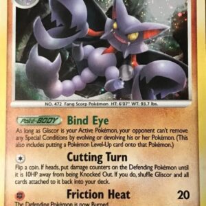 Pokemon TCG Gliscor DP36 Holo Rare Diamond & Pearl Black Star Blister Promo NM