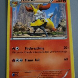 Pokemon TCG Card 2013 XY Kalos Starter Set Braixen 9/39