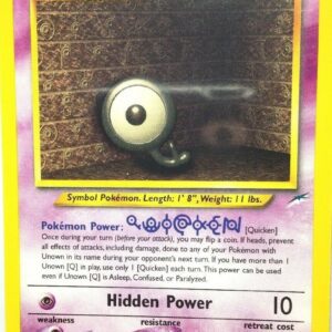 UNOWN Q - 59/105 - Neo Destiny - Uncommon - Pokemon Card